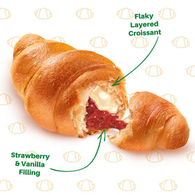 7 Days soft croissant pack6: individually wrapped for easy lunchbox snacks.