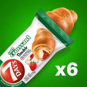 7 Days soft croissant vanilla on-the-go: quick afternoon treat.