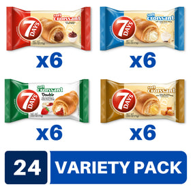 7 Days Soft Croissant Variety Pack vanilla – light, bakery-fresh starter flavor.