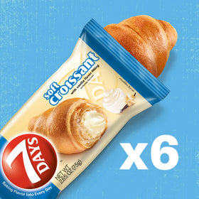 7Days Vanilla Croissant unwrapped, ready-to-eat for quick mornings