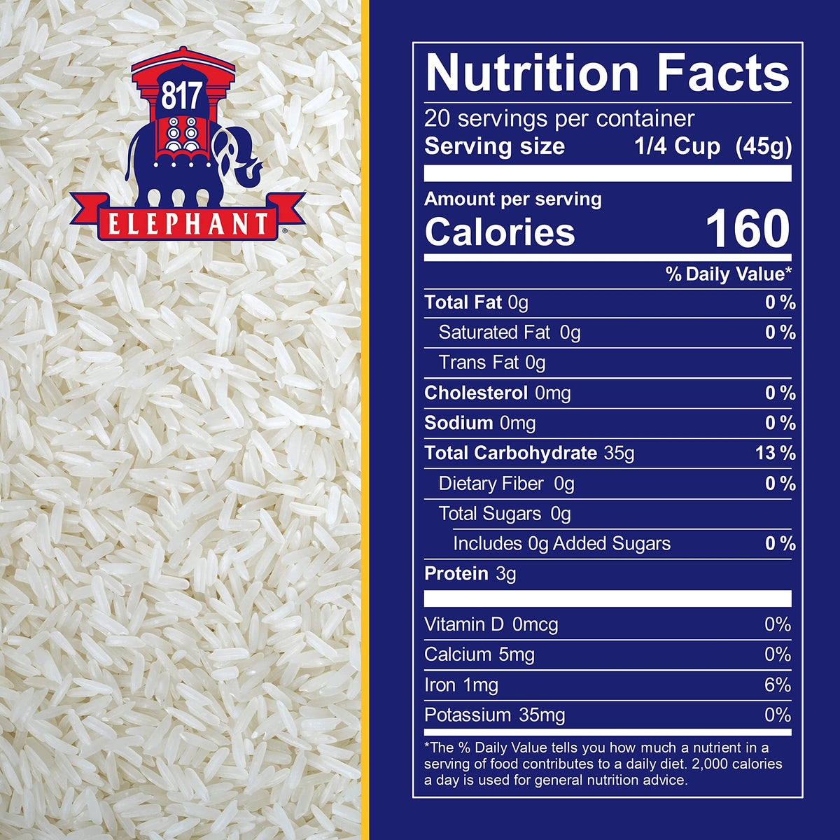Steaming 817 Elephant Jasmine Rice releases fragrant aroma for quick meals