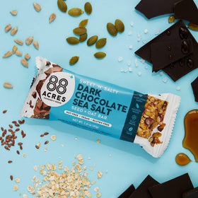 88 Acres Granola Bar outdoors, ideal for hiking and travel energy.