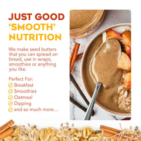 88 Acres sunflower butter packaging shows resealable jar for fresh, pantry-ready storage