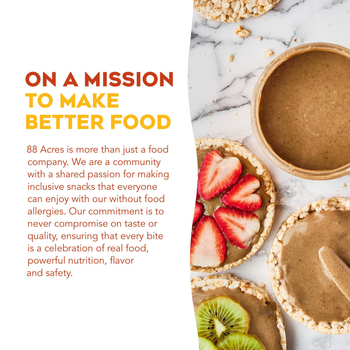 88 Acres sunflower butter swirl in oatmeal adds protein-rich flavor without dairy