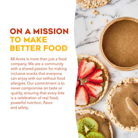 88 Acres sunflower butter swirl in oatmeal adds protein-rich flavor without dairy