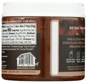 88 Acres Sunflower Seed Butter Chocolate Spoon reveals creamy consistency for quick snacks
