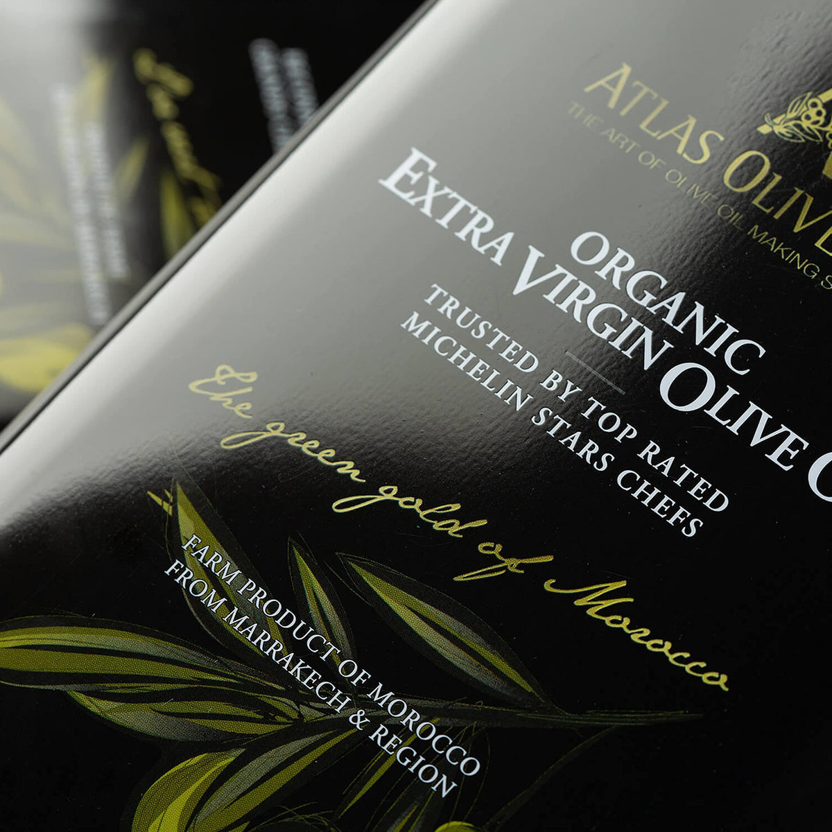 A ATLAS OLIVE OILS professional kitchen use by chefs in refined cuisine