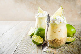 A Blend Above Kokomo Key Lime Pie Mix no-bake format ready for quick desserts