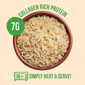 A Dozen Cousins Bone Broth Rice bowl-ready fusion base for meals