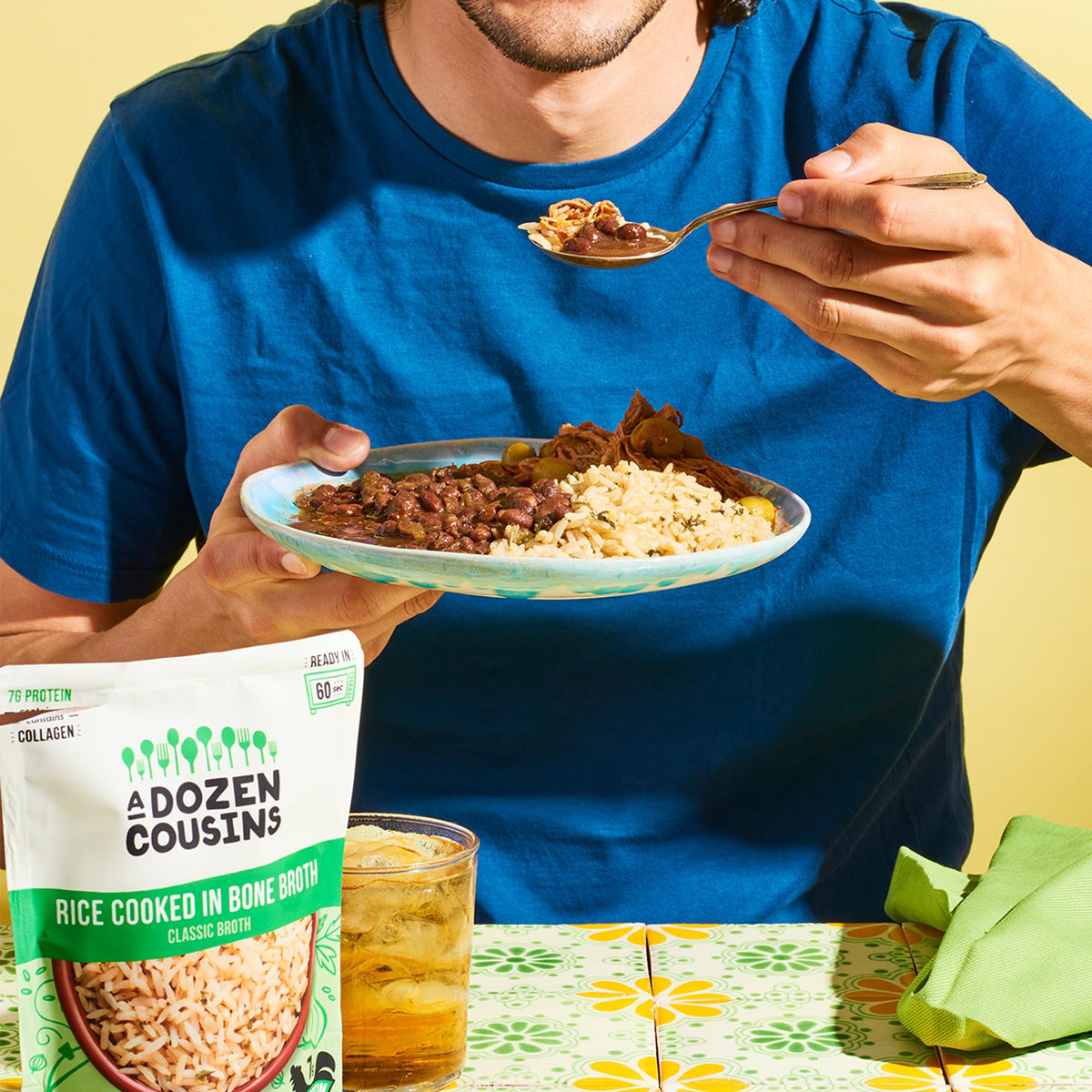 A Dozen Cousins Bone Broth Rice halal certified option