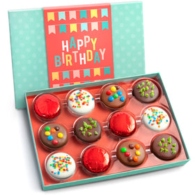 A Gift Inside Birthday Deluxe box front with festive packaging, ready for gifting.