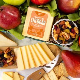 A Gift Inside cherry berry nut trail mix for healthy snacking.