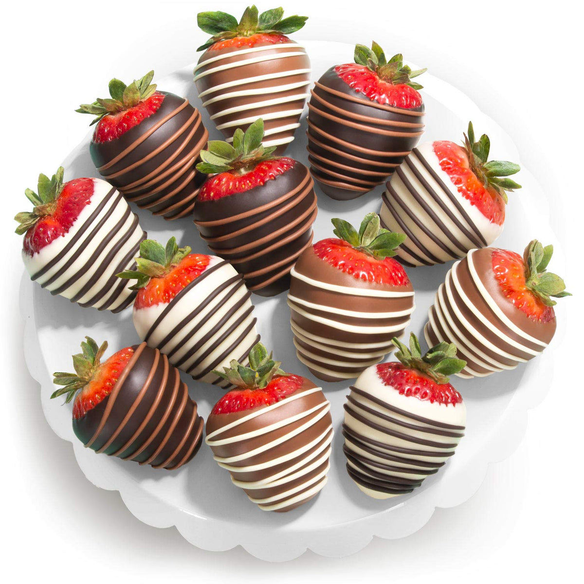 A Gift Inside chocolate strawberries in gift box, ideal for gifting and celebrations.