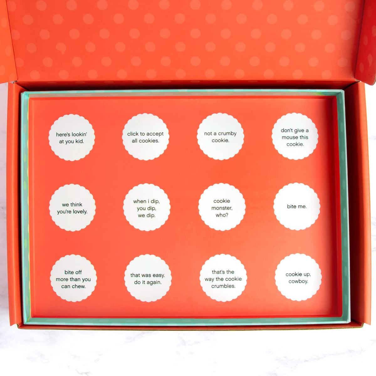 A Gift Inside Love Berries packaging shown as a gift-ready box