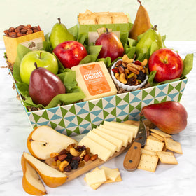 Sierra trail mix and almonds included in the Get Well Soon basket