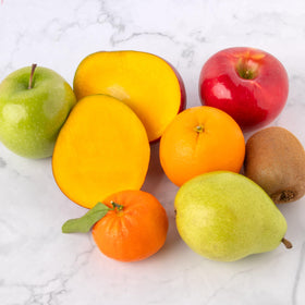 A Gift Inside hand-packed fruit arrangement showing premium freshness