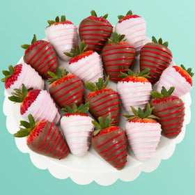 A Gift Inside Love Bites chocolate-dipped strawberries offering rich flavor.
