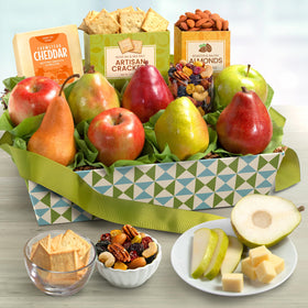 A Gift Inside olive oil sea salt crackers paired with Gouda cheese for elegant entertaining.