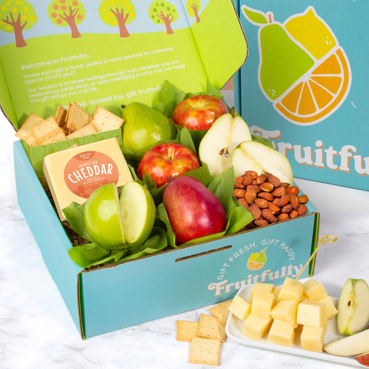 A Gift Inside recyclable gift box highlighting eco-friendly packaging for gifting