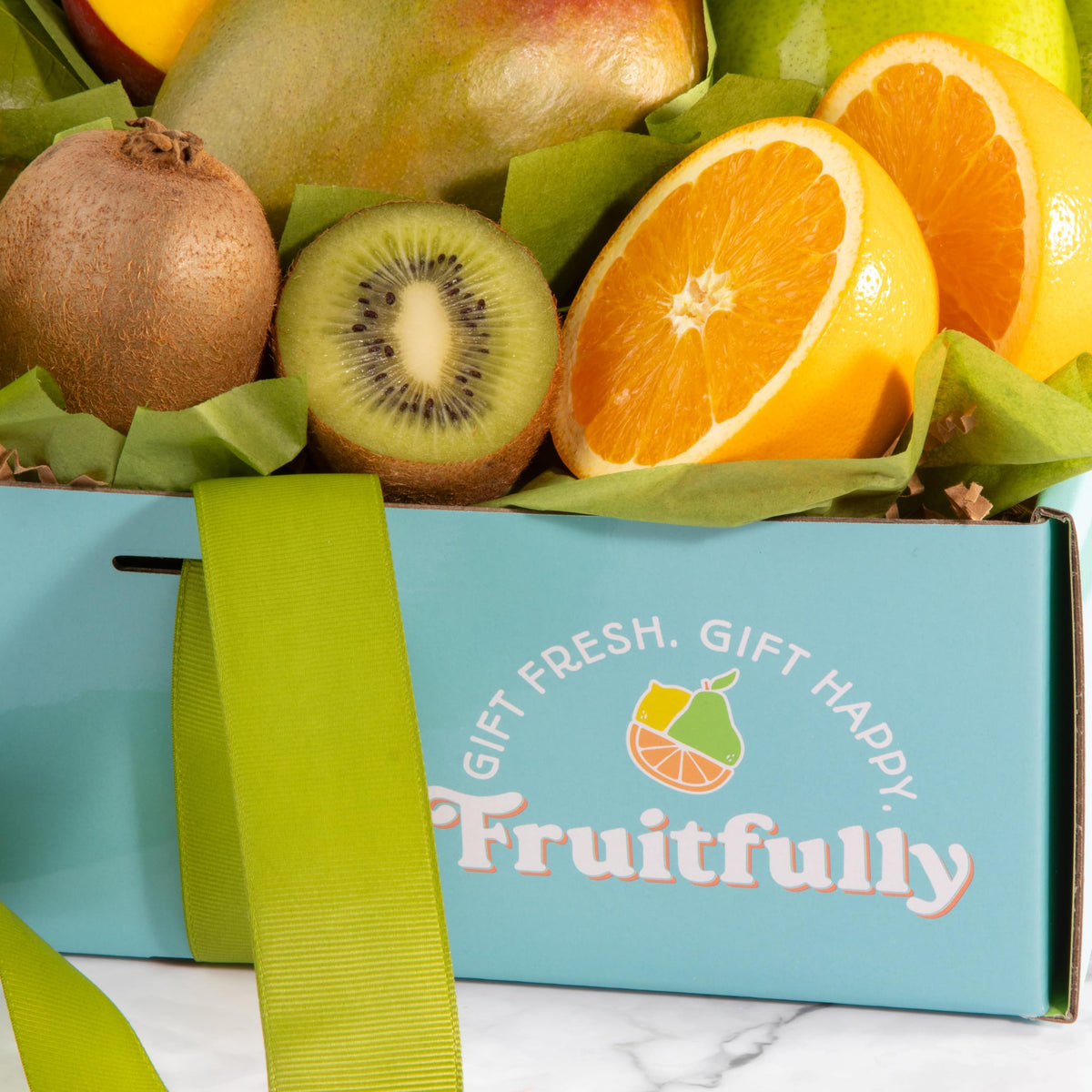 A Gift Inside signature fruit sampler with vibrant variety and color
