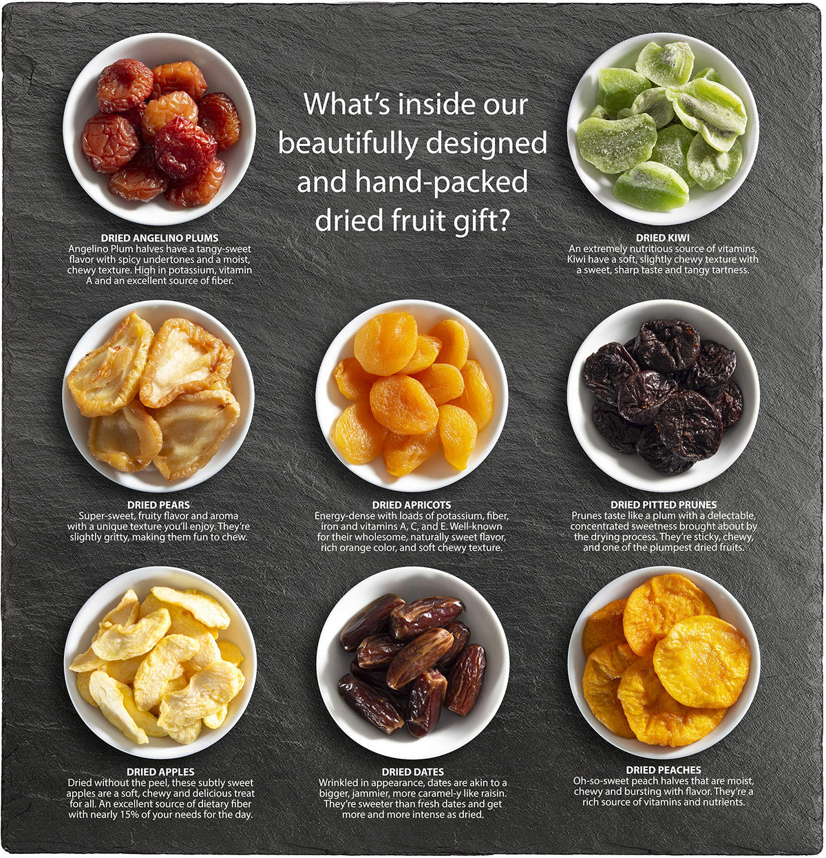 A Gift Inside Simply Dried Fruit Pears close-up highlighting orchard-sourced freshness