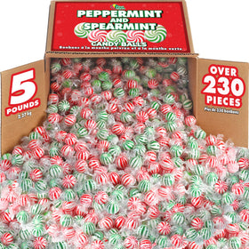 A Great Surprise Assorted Jumbo Mint Balls pack shot for bulk office snacking