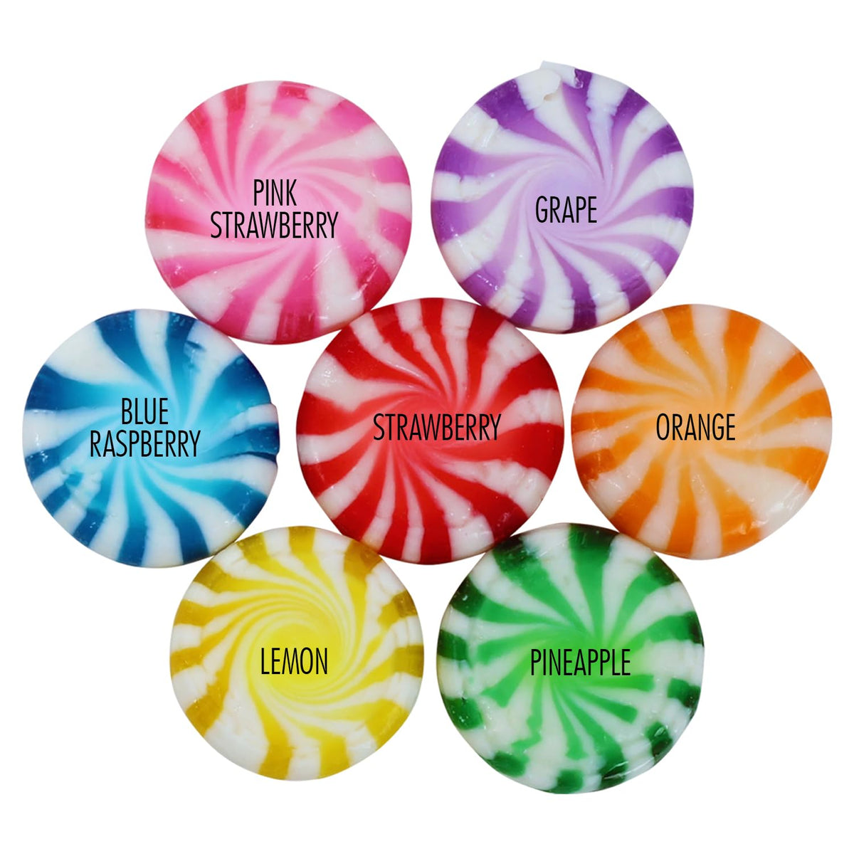 Bulk 3 or 5 pound options keep a candy stash ready for sharing