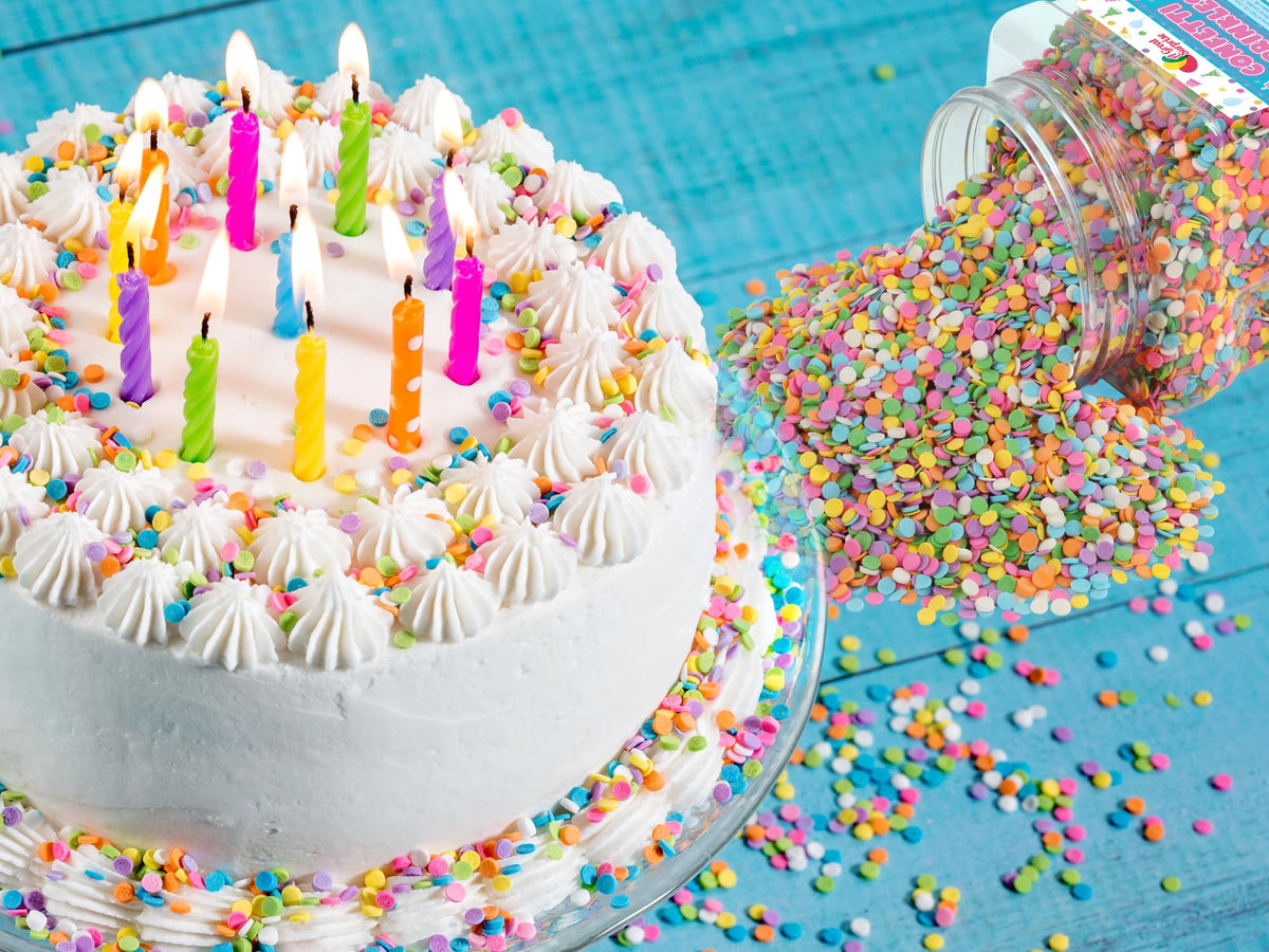 A Great Surprise bulk sprinkles pack shown for large party batches and classroom use