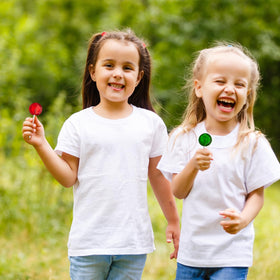 A Great Surprise Classic Lollipops individually wrapped for easy giveaways.
