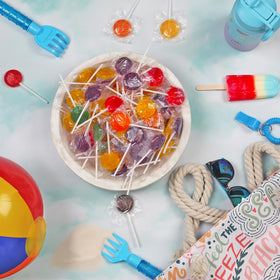 A Great Surprise Classic Lollipops variety of flavors to delight kids.