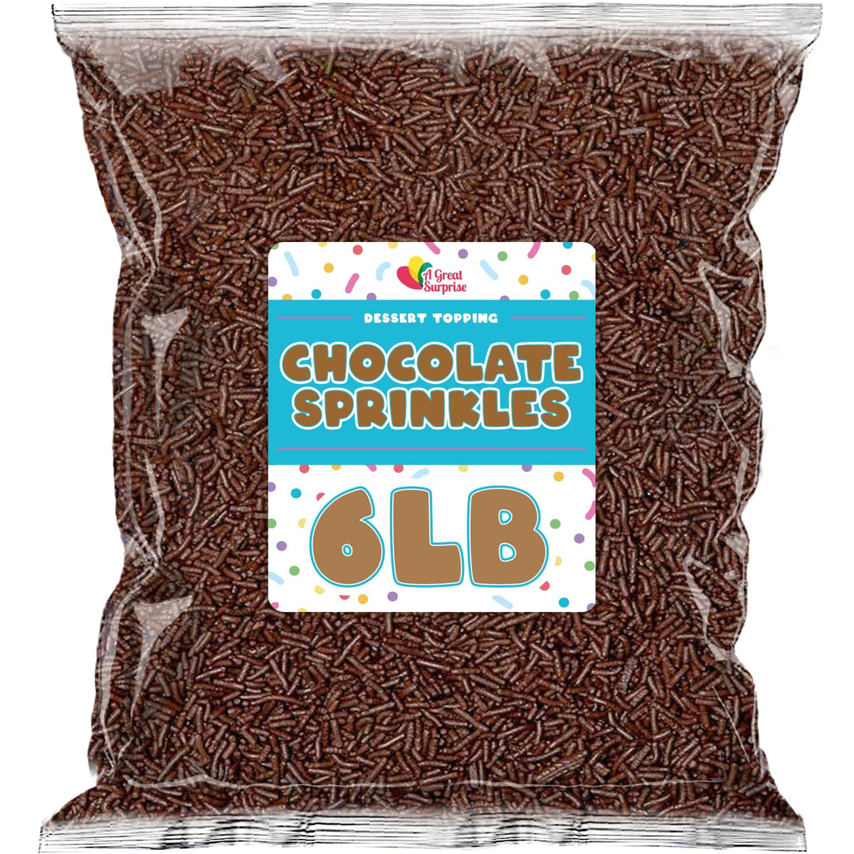 A Great Surprise dessert toppings chocolate sprinkles for desserts