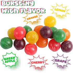 A Great Surprise Fruit Balls individually wrapped for easy gifting and sharing.
