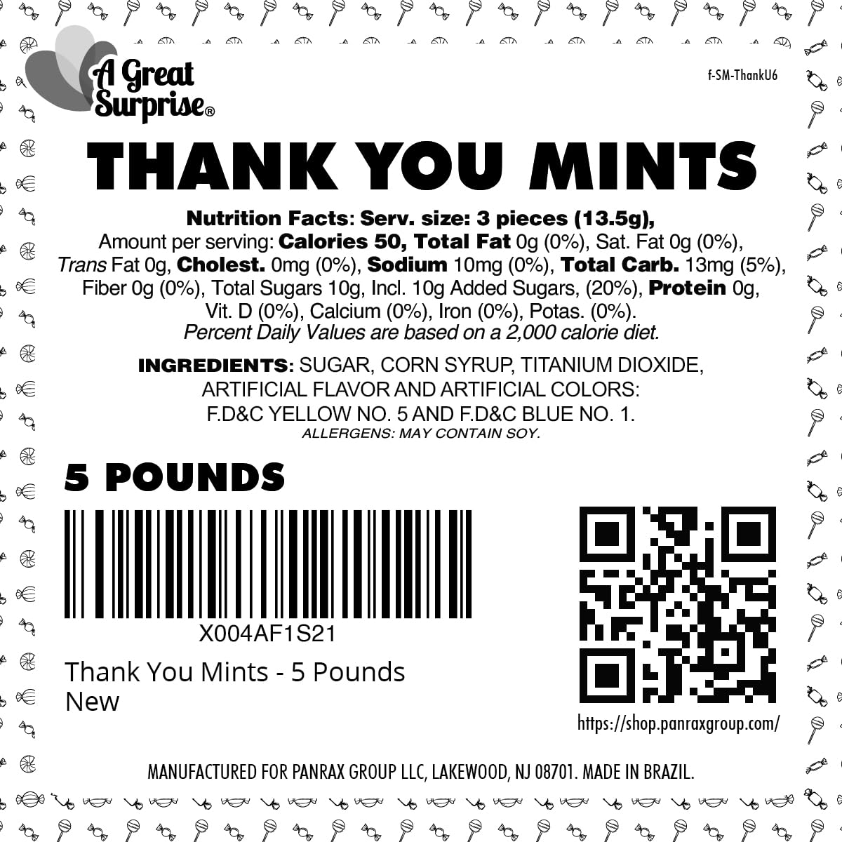 A Great Surprise gift-basket-mints enhance presentable baskets
