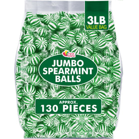 A Great Surprise jumbo spearmint mints packaging for freshness and sharing.