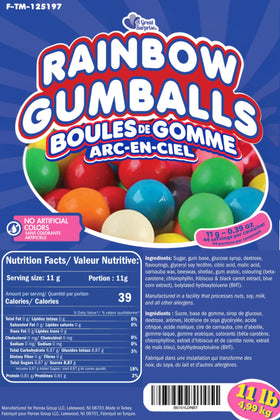 Party ready candy buffet with A Great Surprise gumballs for celebrations
