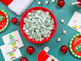 A Great Surprise party favors mints elevate gift bags and celebrations