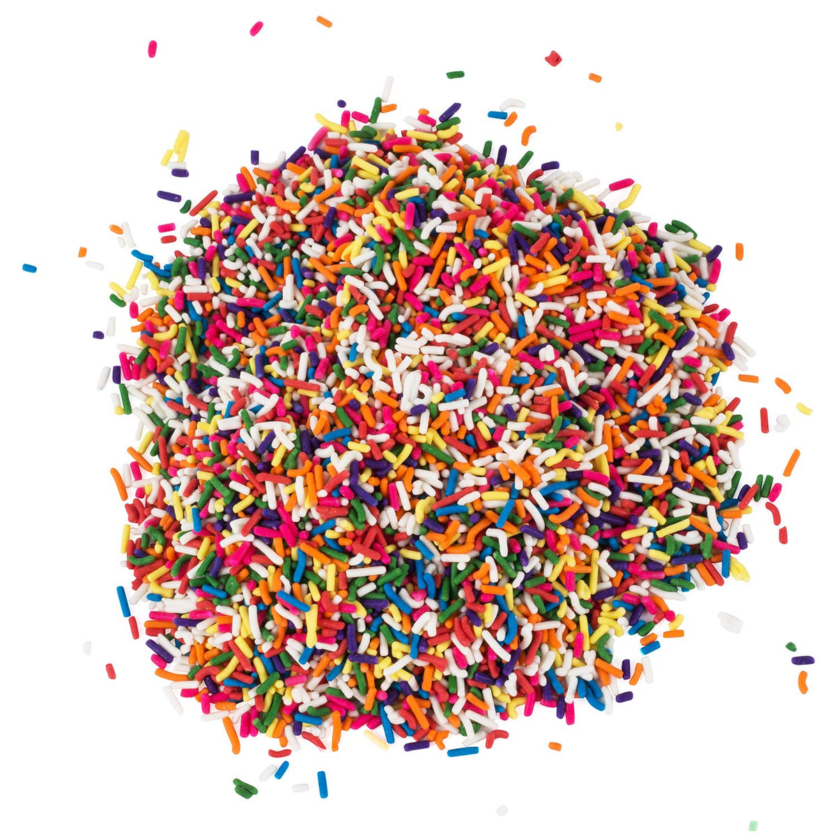 Rainbow Sprinkles on a sundae by A Great Surprise for vibrant color