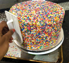 A Great Surprise Rainbow Sprinkles on cookies introduce color and crunch