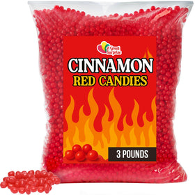 A Great Surprise Red Cinnamon Imperials bulk pack for snacking and baking