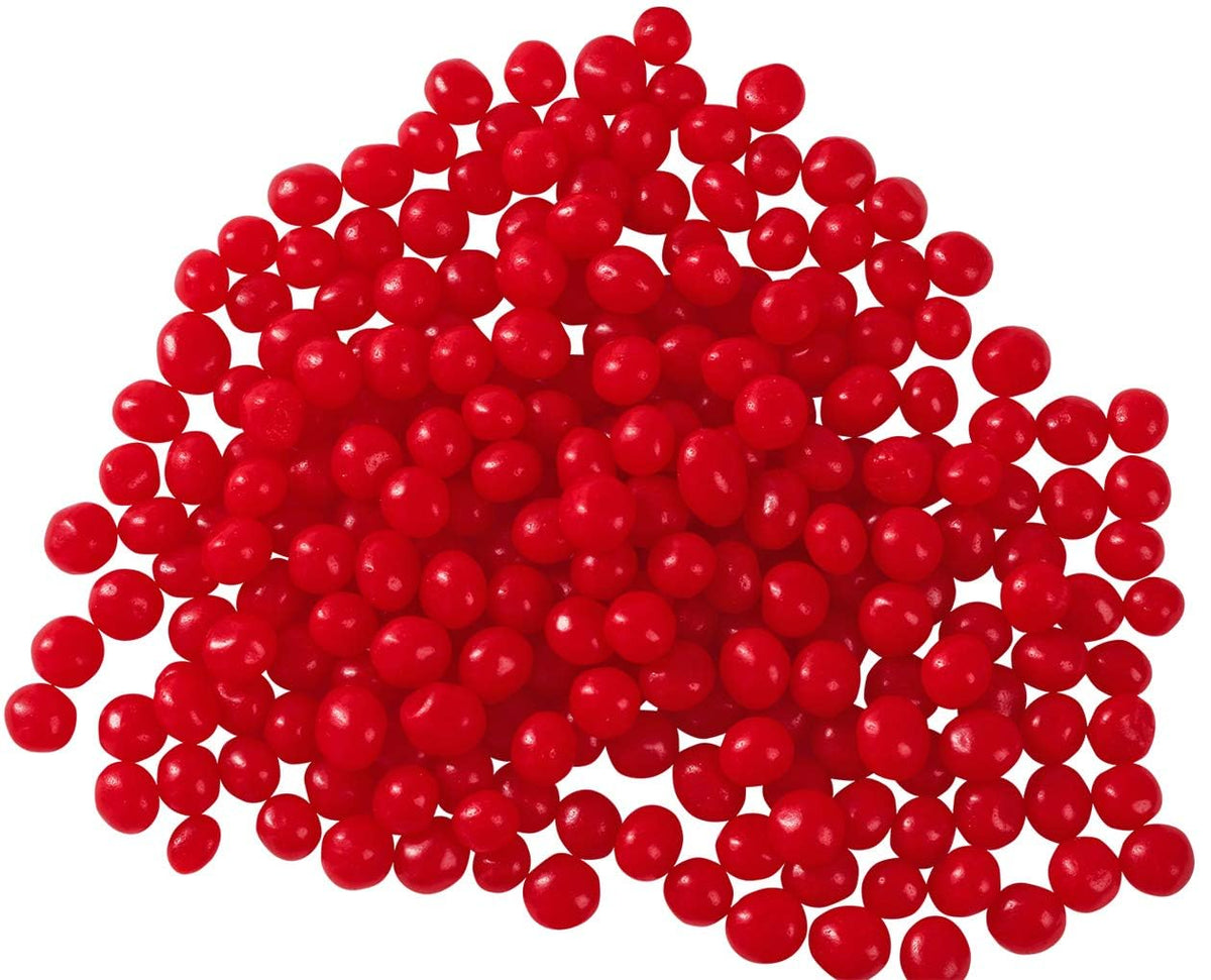 A Great Surprise Red Cinnamon Imperials on cookies for festive treats