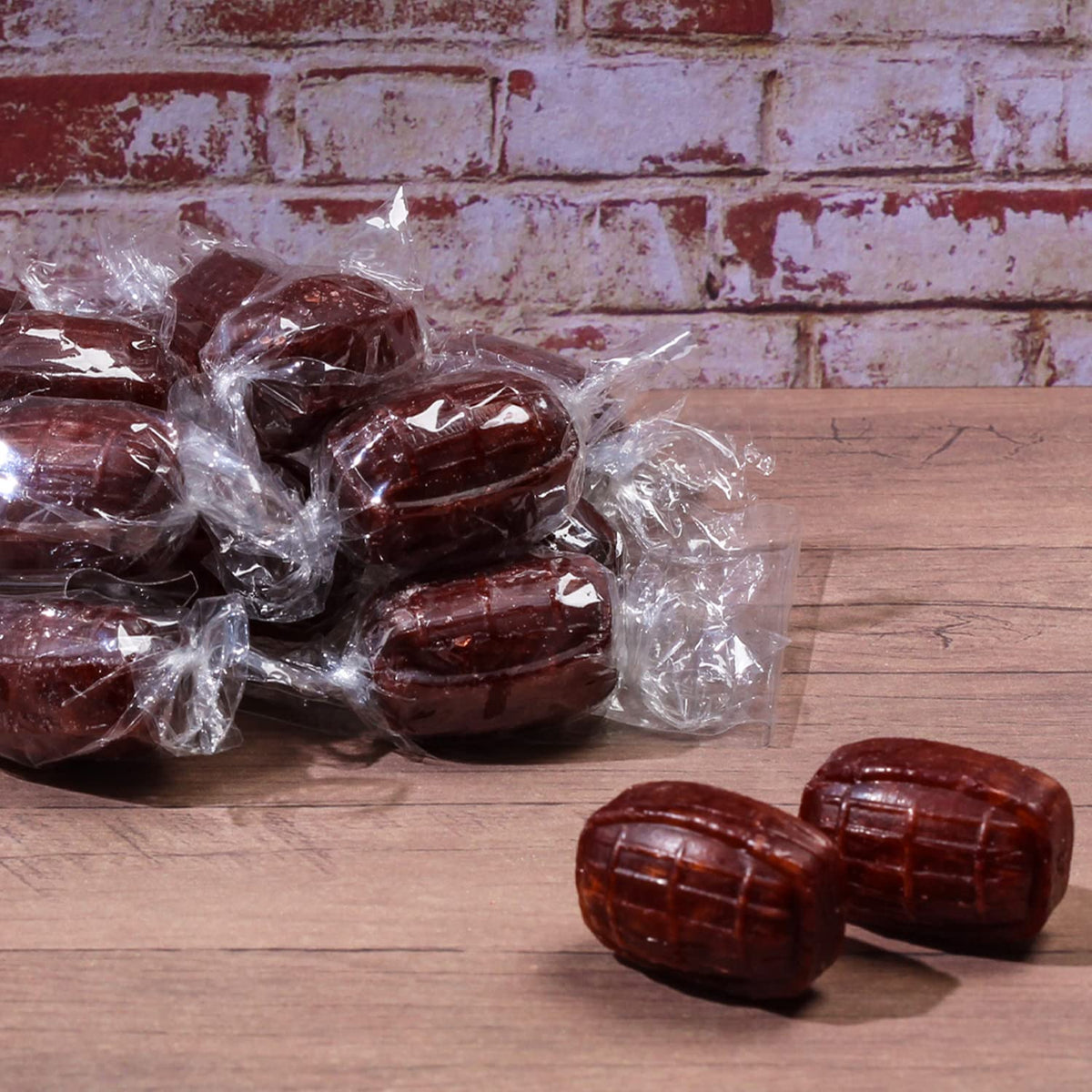 A Great Surprise Root Beer Barrels individually wrapped candies for freshness and sharing.