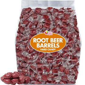 A Great Surprise root beer hard candy 2lb bulk packaging ready for sharing and gifting