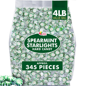 A Great Surprise Spearmint Starlight Mints bulk bag for office refreshment and sharing