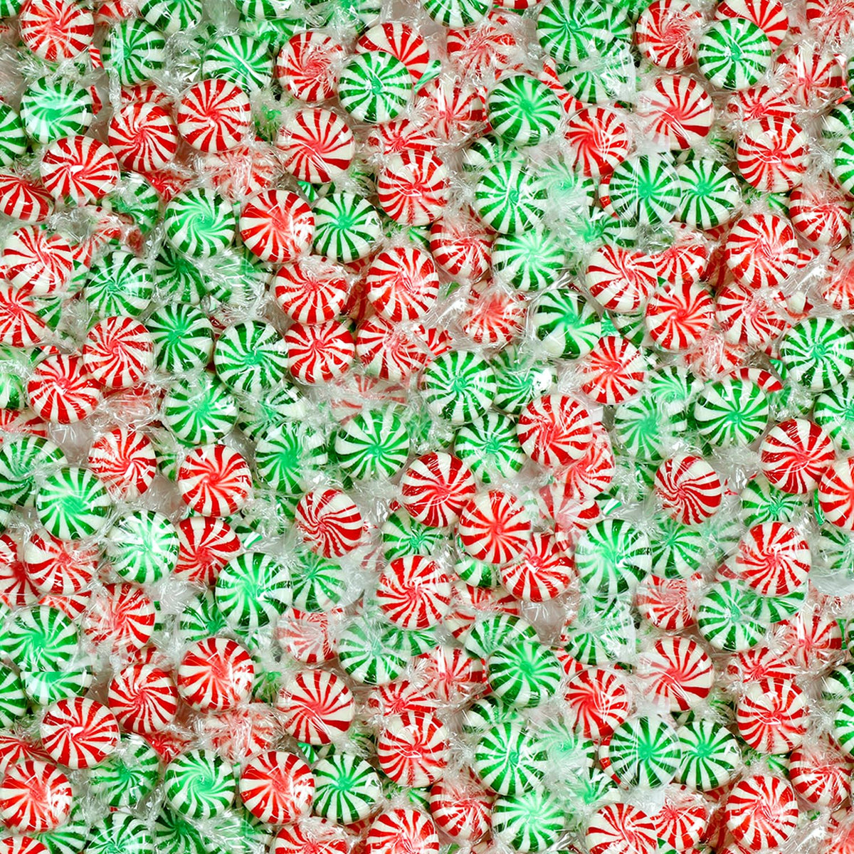 Starlight Mints spearmint and peppermint mix ready to serve customers.