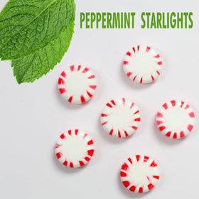 Office candy bowls stay inviting with Starlight Peppermint Candy’s colorful presentation.