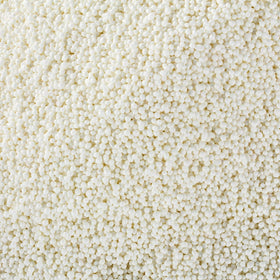 A Great Surprise White Nonpareils on ice cream adding crunch