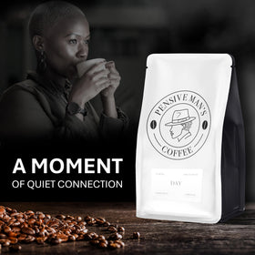 A Pensive Man's Coffee AeroPress brew encourages a smooth, bright cup with balance.