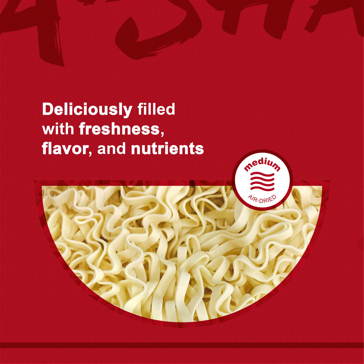 A-SHA sauce packet close-up highlights included flavor boost.