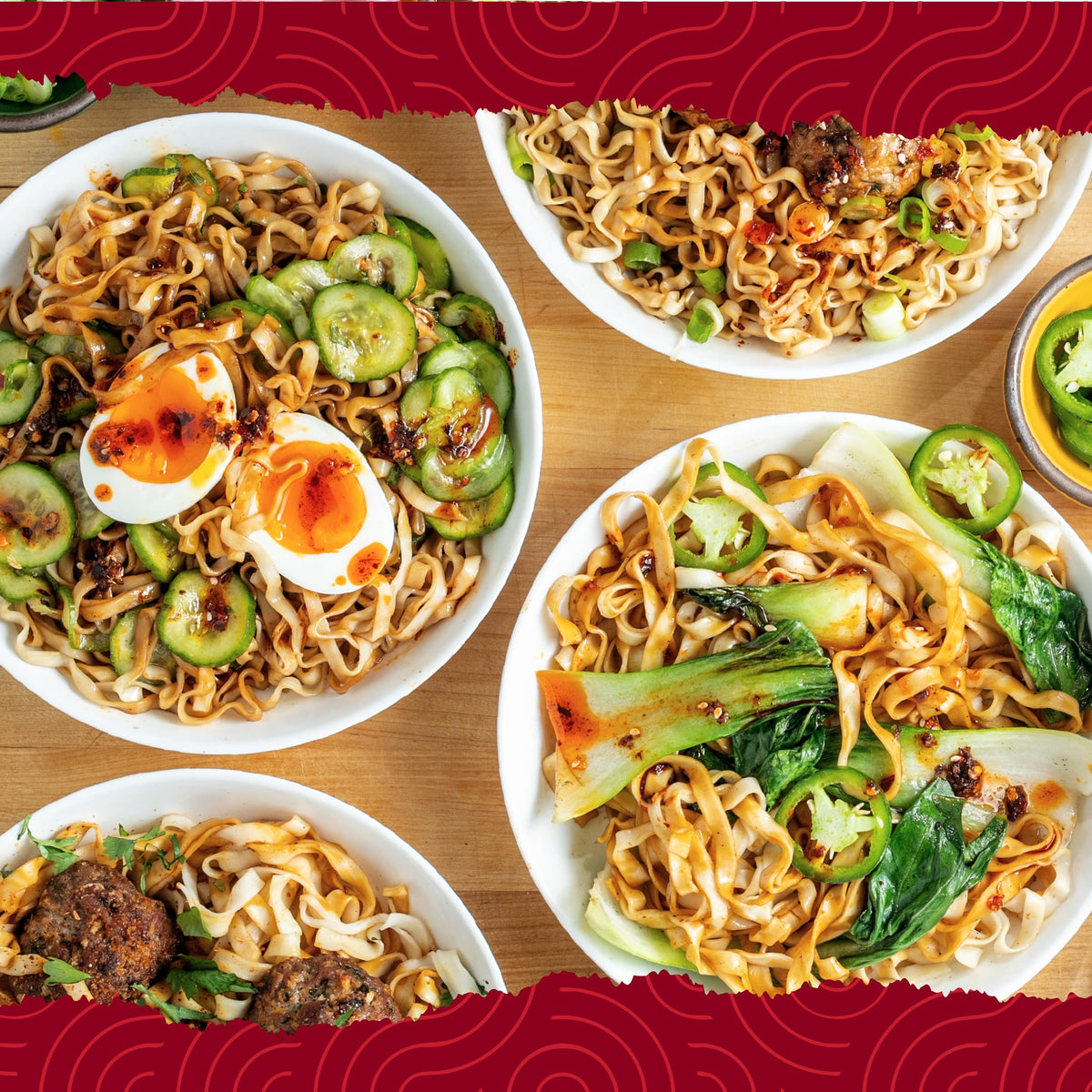 A-SHA pantry bundle packaging emphasizes convenience and variety