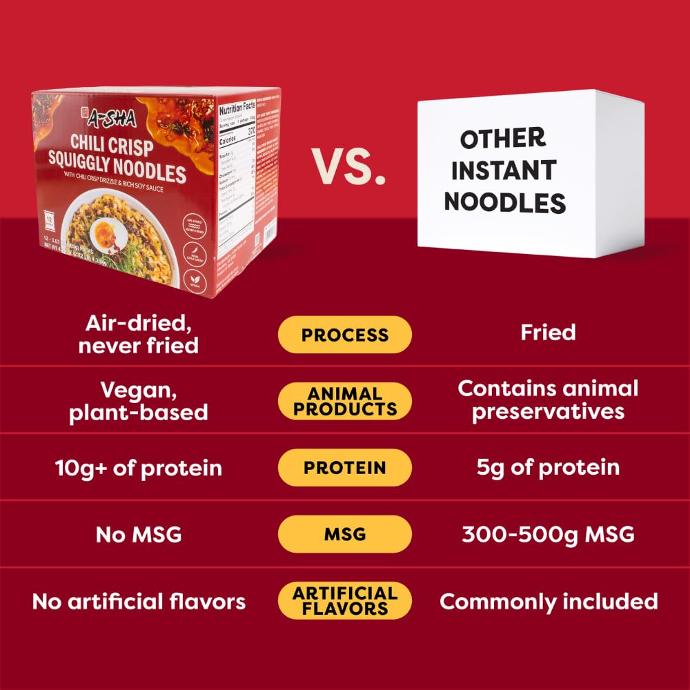 A-Sha quick 5-minute noodles fit busy days.